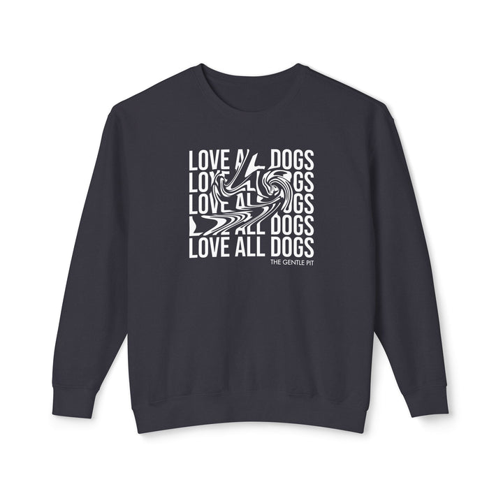 Love All Dogs Illussion Unisex Premium Sweatshirt