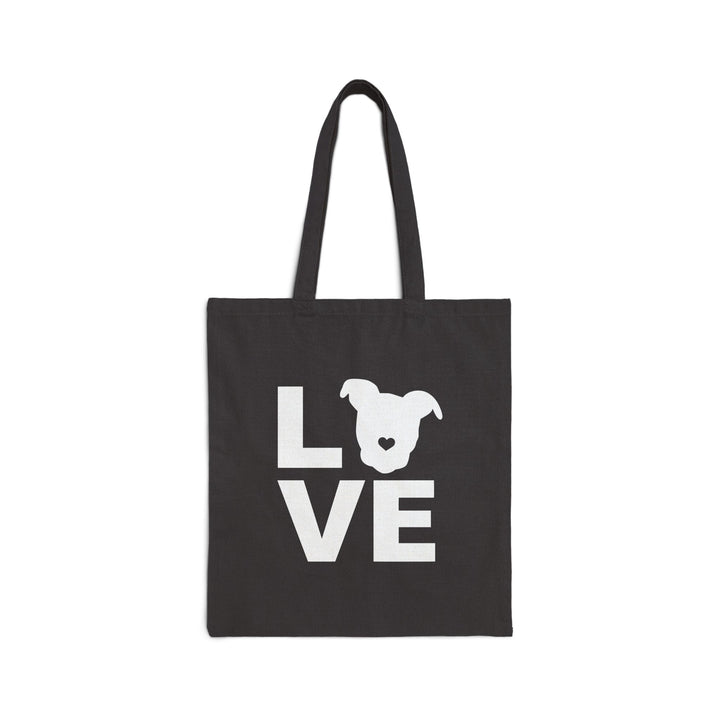 LOVE Cotton Canvas Tote Bag