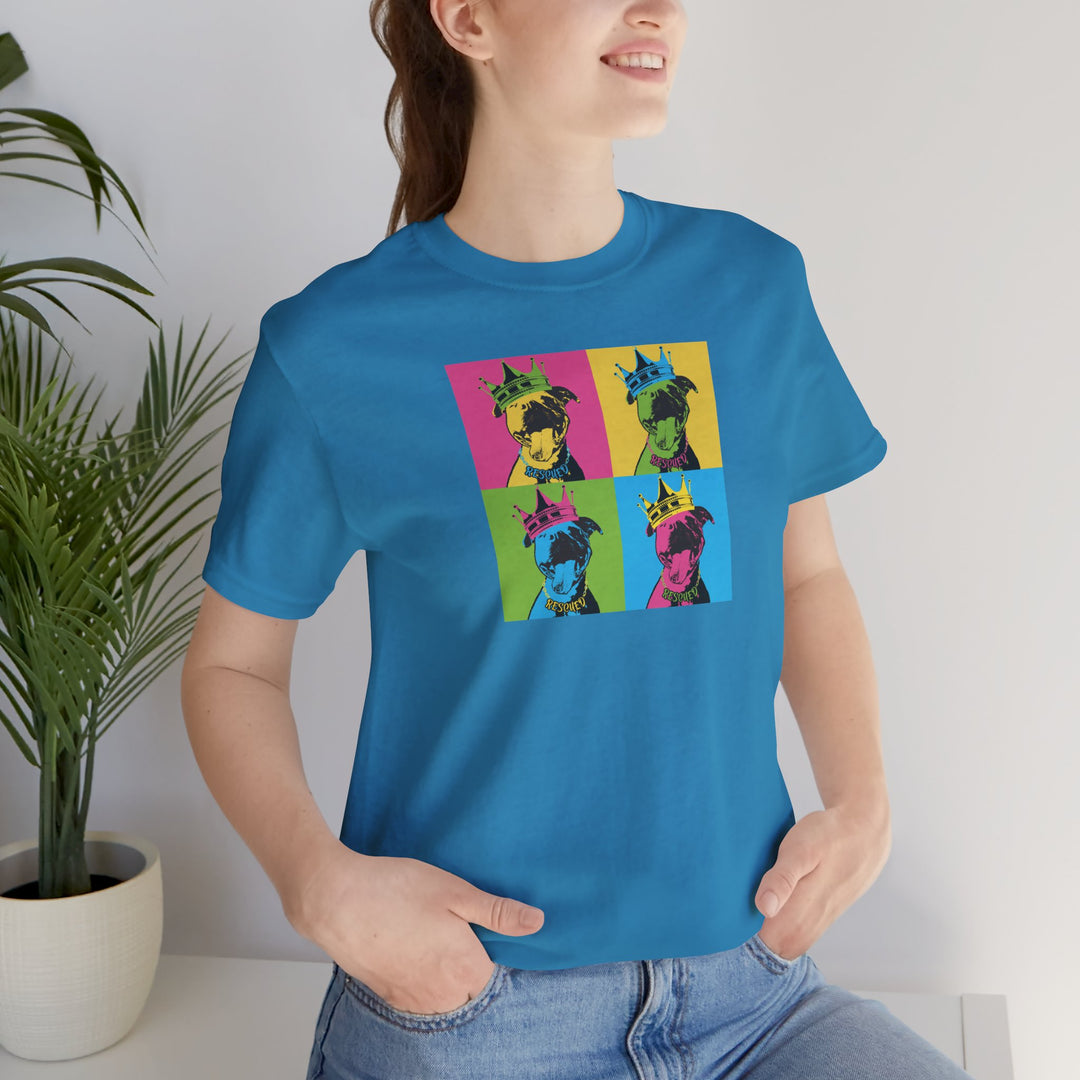 Rescue Royalty Color Block Unisex Short Sleeve T-shirt