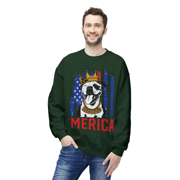 Rescue 'Merica Crewneck Sweatshirt