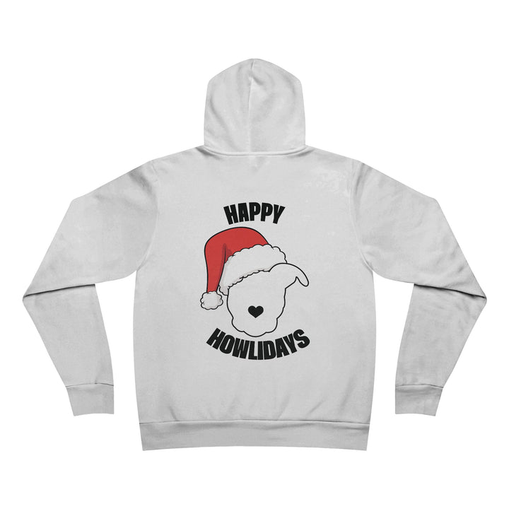 Happy Howlidays Unisex Sponge Fleece Pullover Hoodie