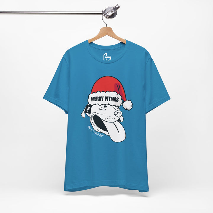 Merry Pitmas V2 Unisex Short Sleeve T-shirt