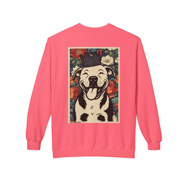 Baby Pit Floral Softstyle Fleece Crewneck Sweatshirt