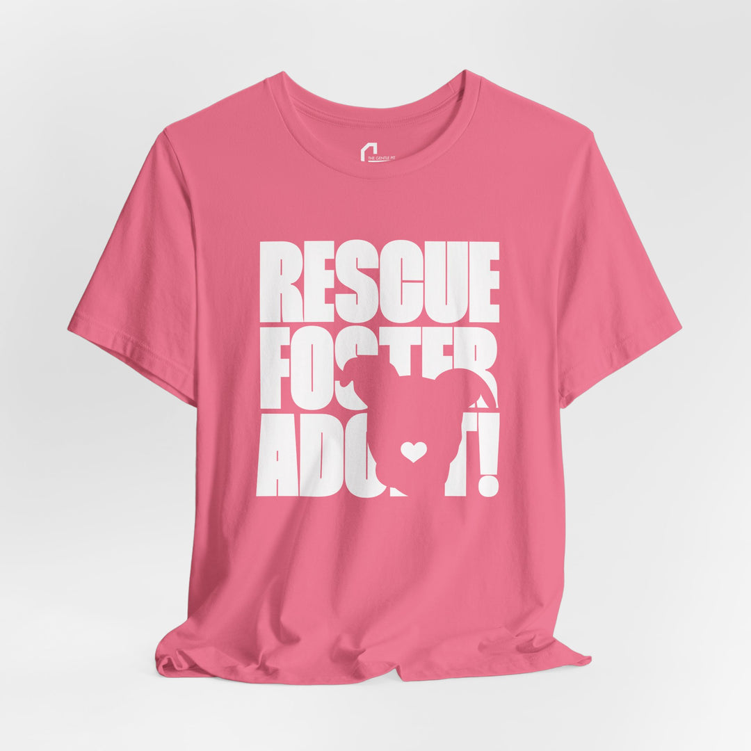 Rescue.Foster.Adopt V3 Unisex Short Sleeve T-shirt