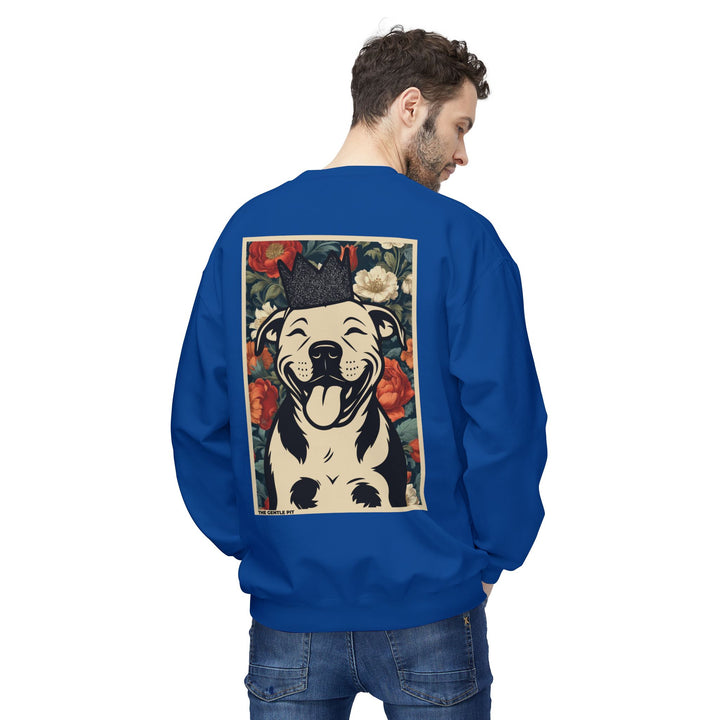 Baby Pit Floral Softstyle Fleece Crewneck Sweatshirt