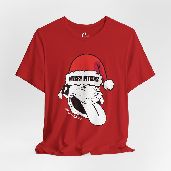 Merry Pitmas V2 Unisex Short Sleeve T-shirt