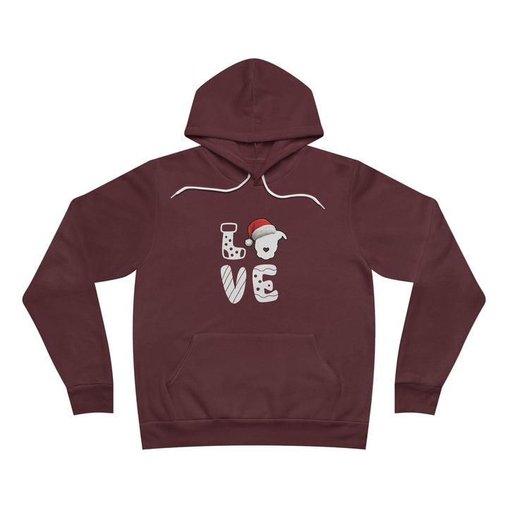 LOVE Christmas 2025 Sponge Fleece Pullover Hoodie