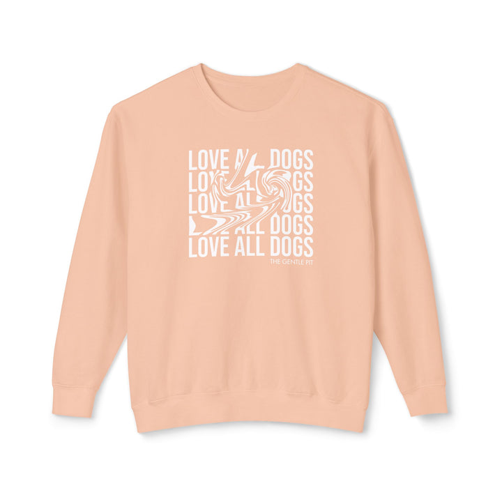 Love All Dogs Illussion Unisex Premium Sweatshirt