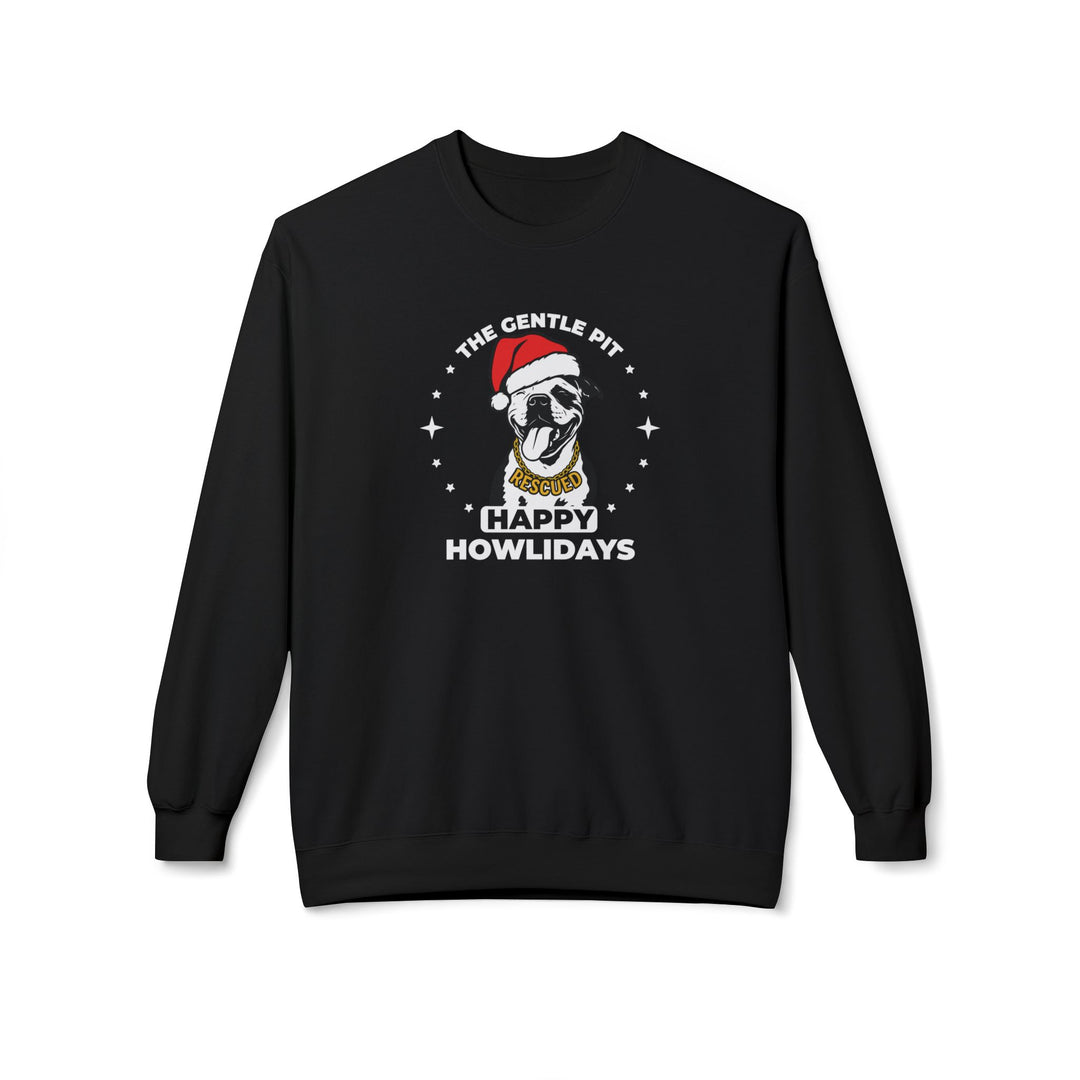 Happy Howlidays 2025 V3 Softstyle Fleece Crewneck Sweatshirt