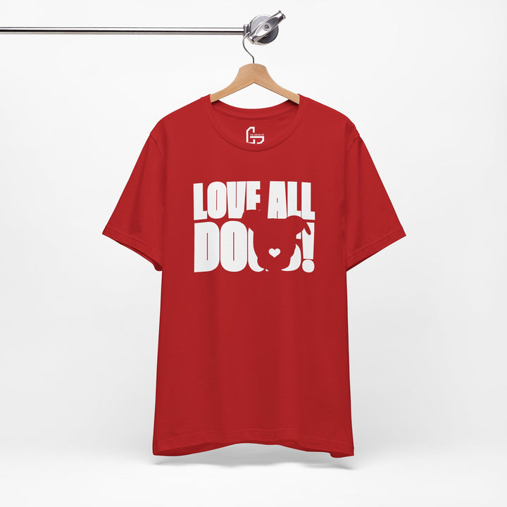 Love All Dogs V3 Unisex Short Sleeve T-shirt