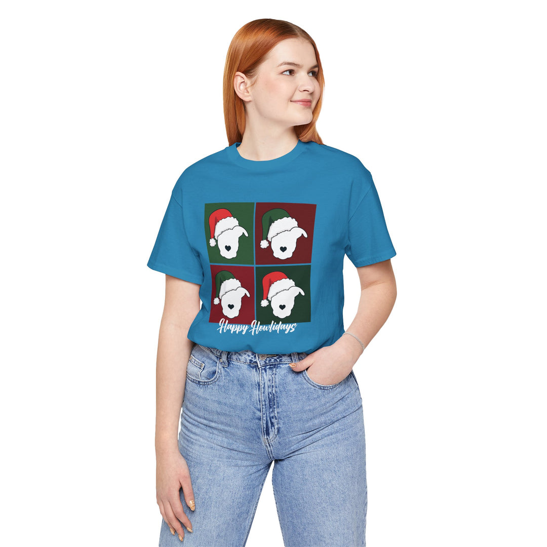 Happy Howlidays V3 Unisex Short Sleeve T-shirt