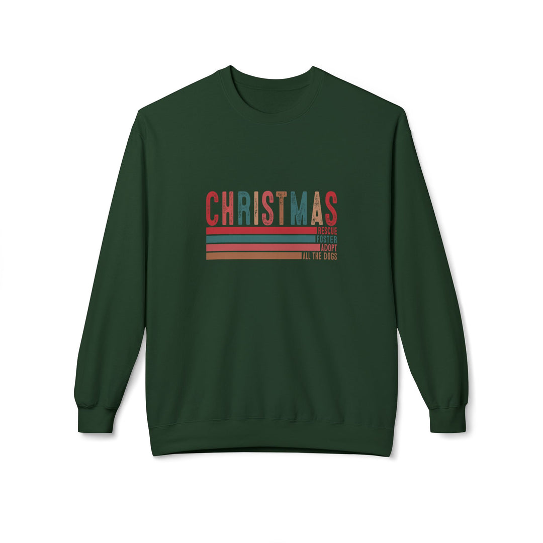 Christmas RFA Softstyle Fleece Crewneck Sweatshirt