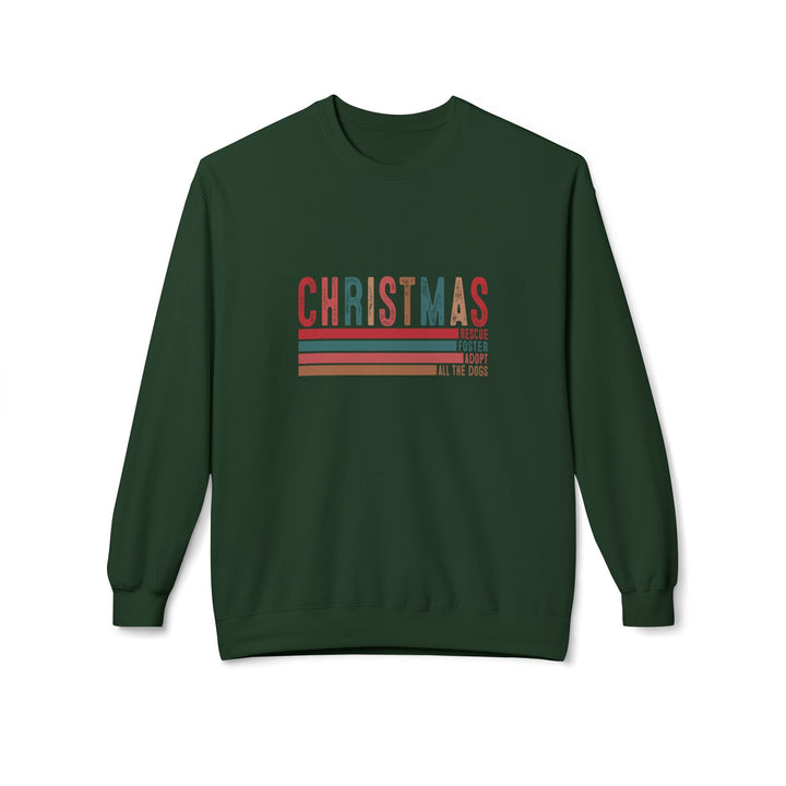 Christmas RFA Softstyle Fleece Crewneck Sweatshirt