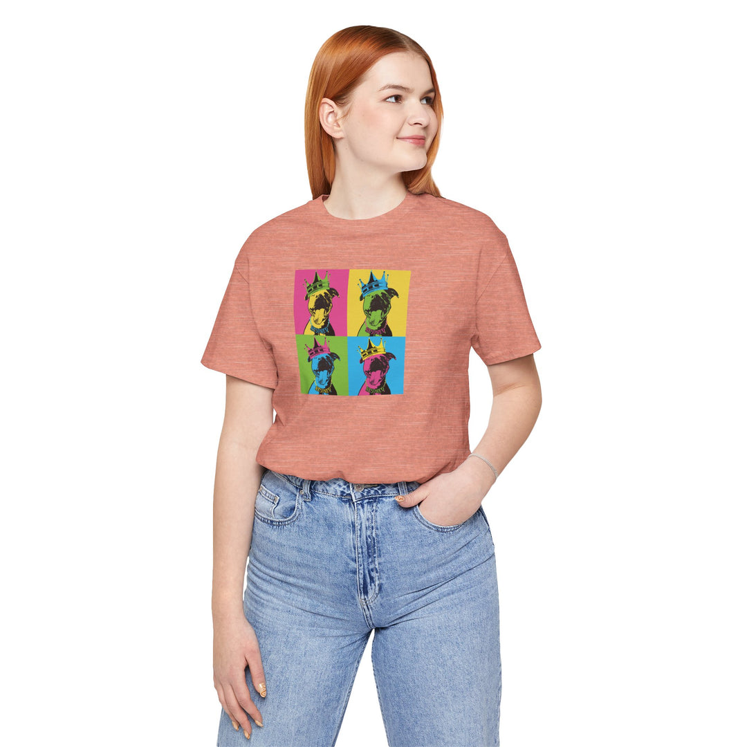 Rescue Royalty Color Block Unisex Short Sleeve T-shirt