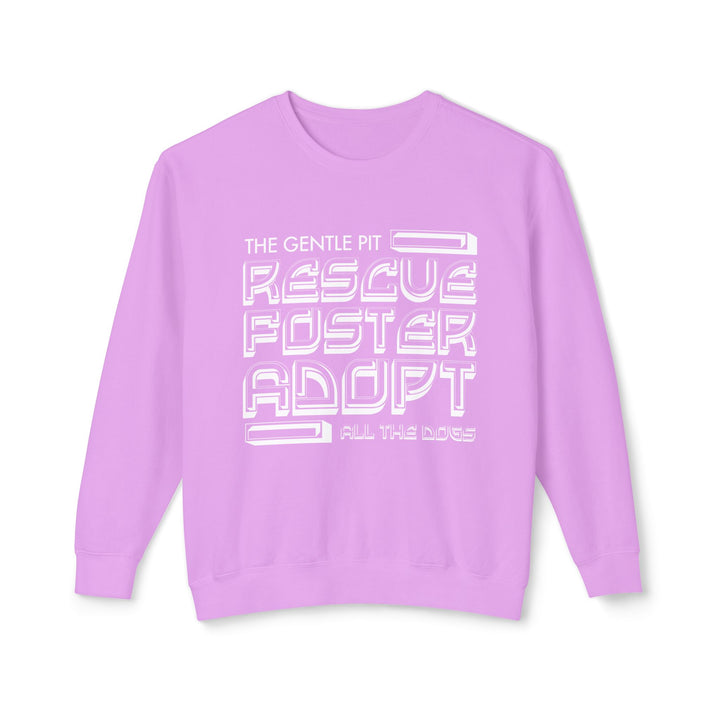 R.F.A Illusion style Print Design Unisex Crewneck Sweatshirt