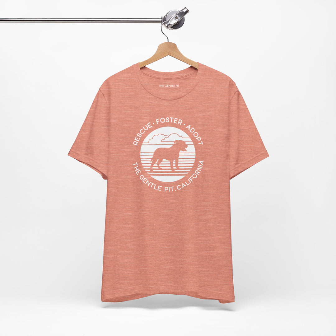 Rescue Foster Adopt Sunset Unisex T-Shirt