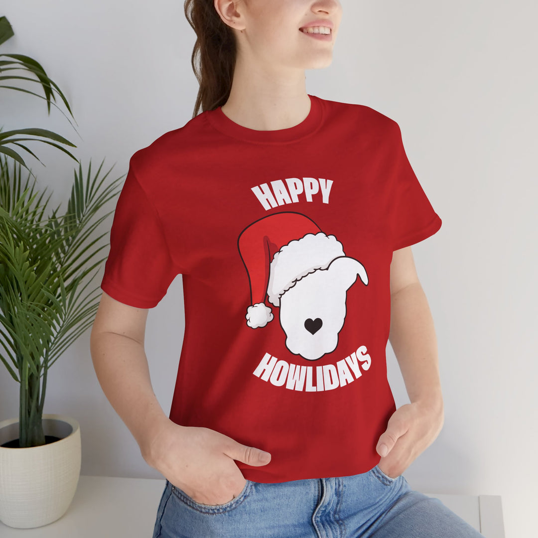 Happy Howlidays Unisex Short Sleeve T-shirt