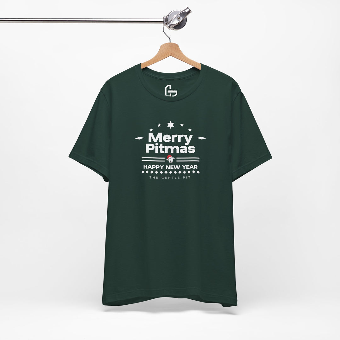 Merry Pitmas V5 Unisex Short Sleeve T-shirt