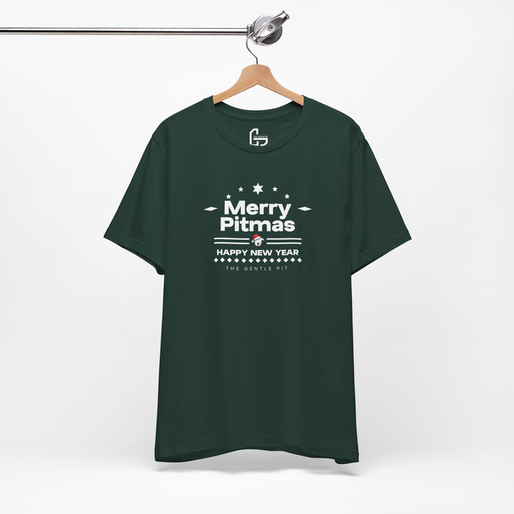 Merry Pitmas V5 Unisex Short Sleeve T-shirt