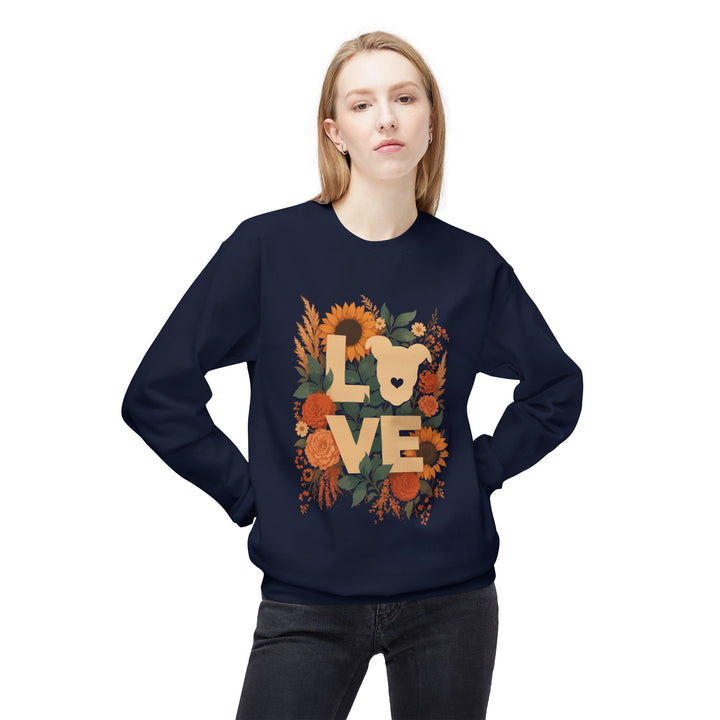 LOVE Floral Premium V2 Crewneck Sweatshirt