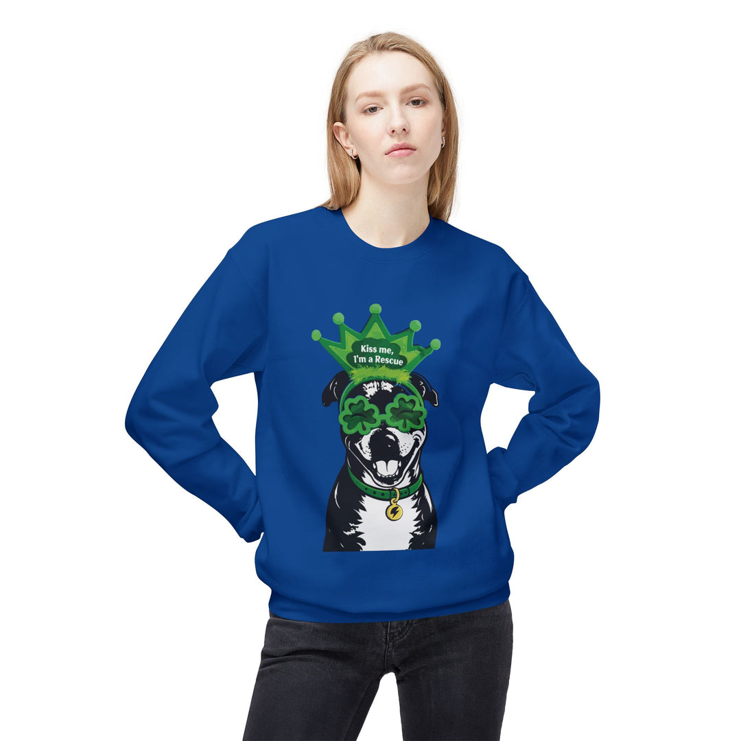 St. Patrick Pit Day V2 Softstyle Fleece Crewneck Sweatshirt
