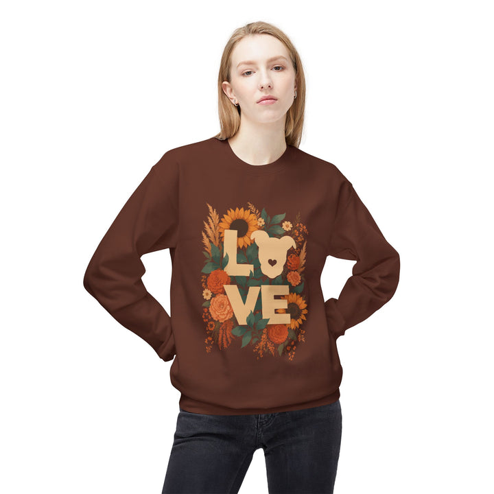 LOVE Floral Premium V2 Crewneck Sweatshirt
