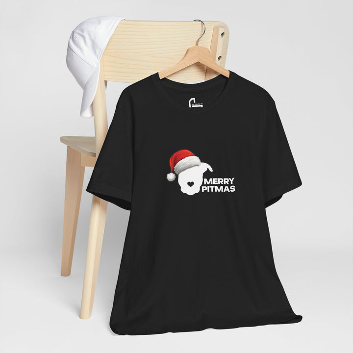 Merry Pitmas 2025 V2 Unisex Short Sleeve T-shirt