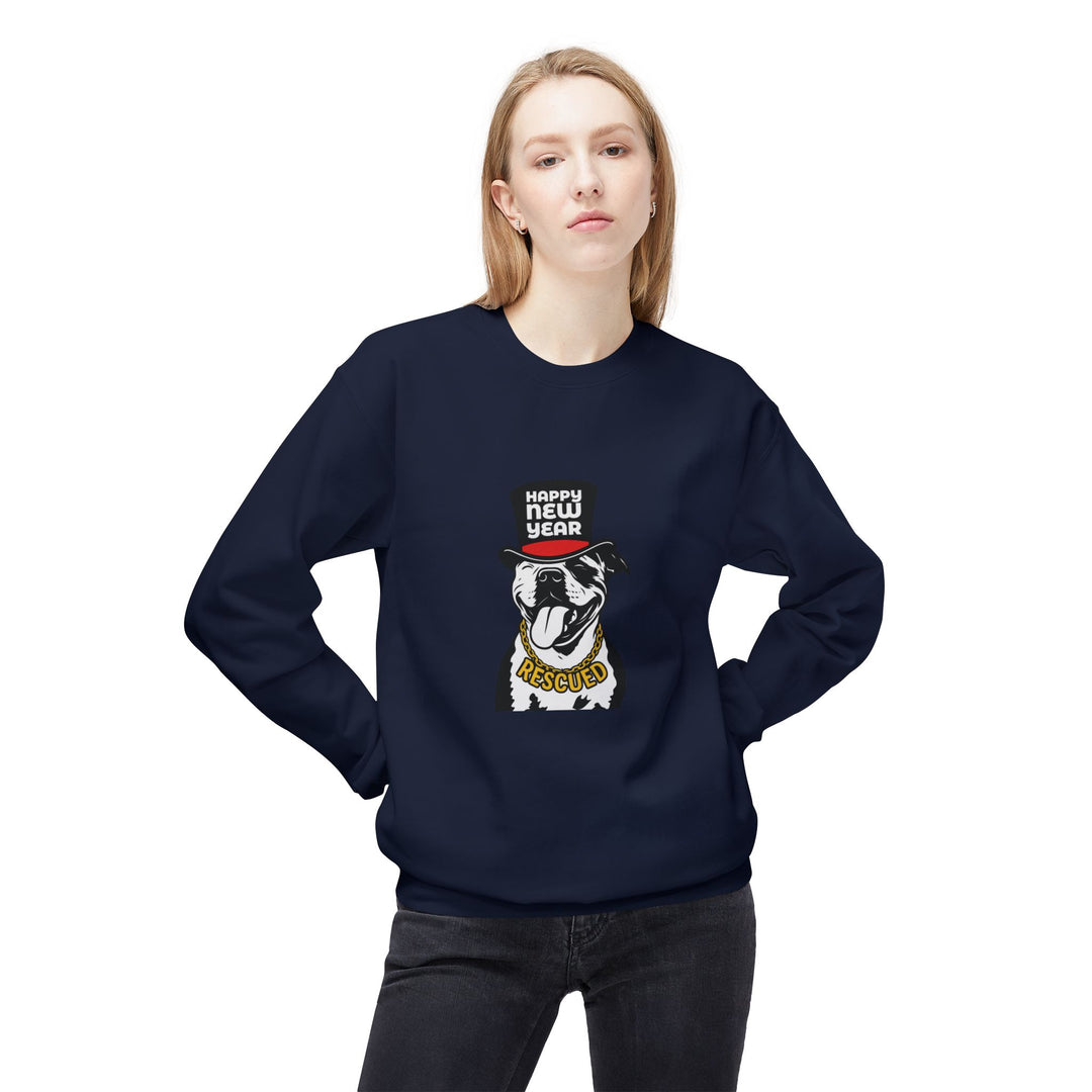 New Year PIT Softstyle Fleece Crewneck Sweatshirt