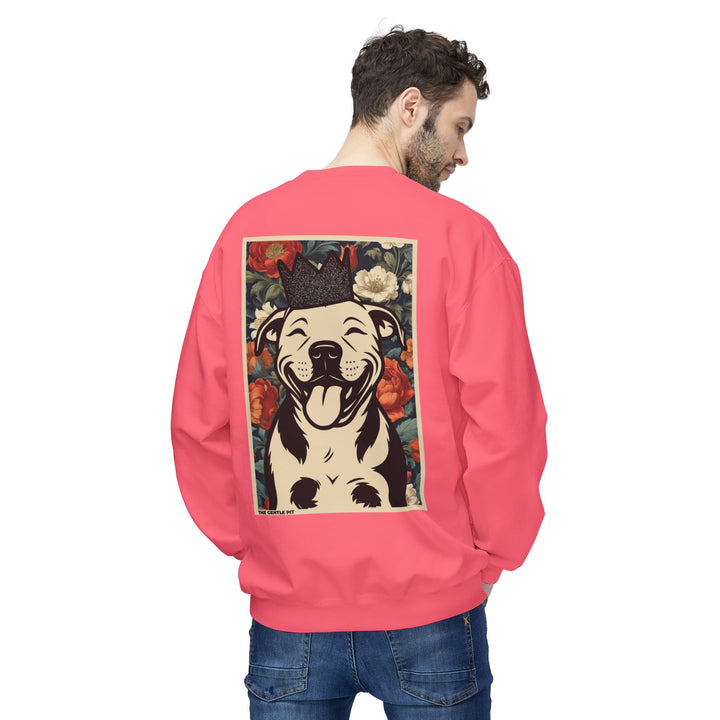 Baby Pit Floral Softstyle Fleece Crewneck Sweatshirt