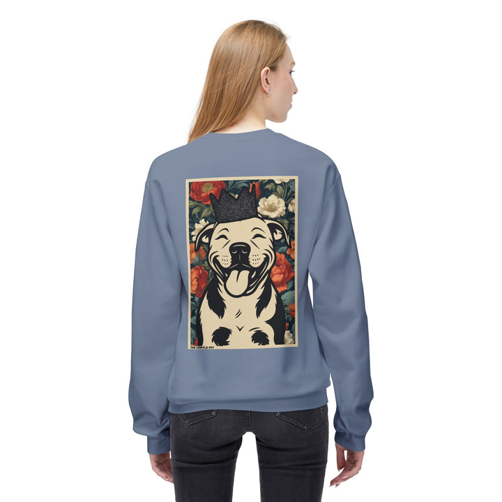 Baby Pit Floral Softstyle Fleece Crewneck Sweatshirt
