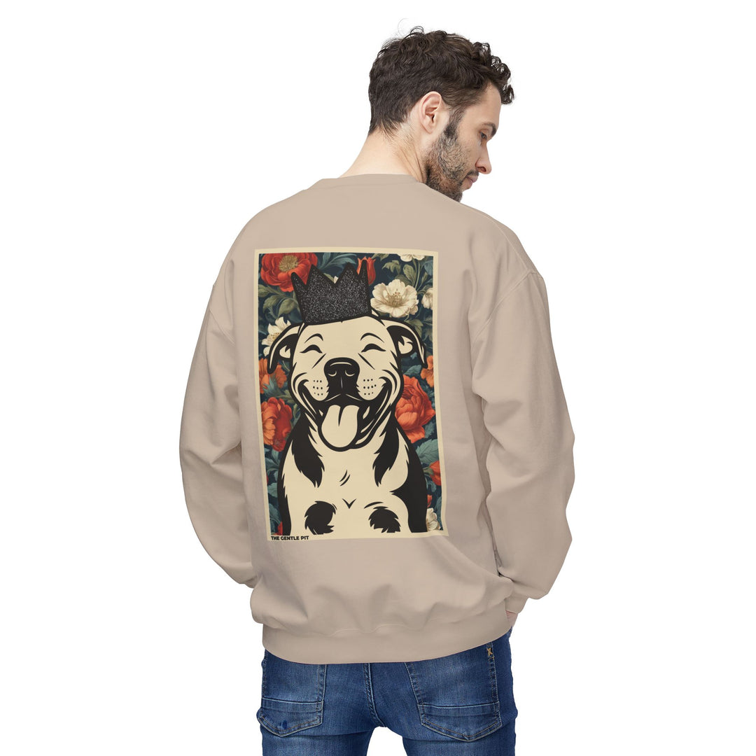 Baby Pit Floral Softstyle Fleece Crewneck Sweatshirt