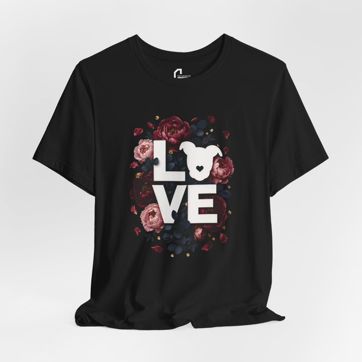 LOVE Floral Premium V1 Short Sleeve Tee