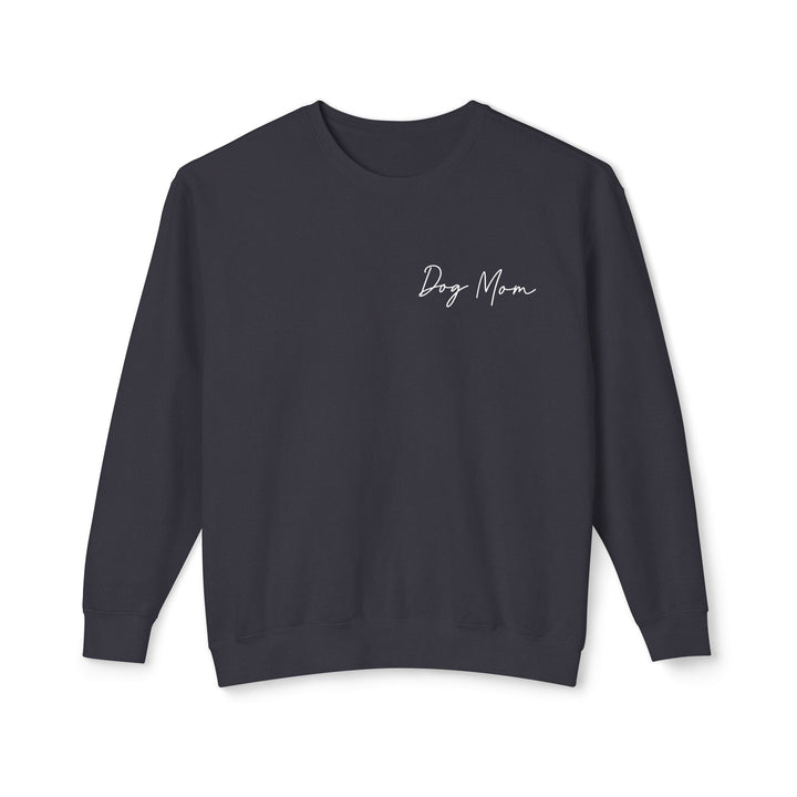 Dog Mom Cursive Unisex Premium Sweatshirt