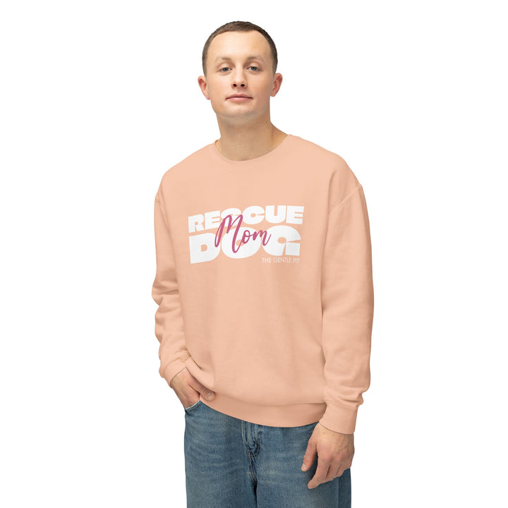 R.D.M White & Pink Print Design Unisex Crewneck Sweatshirt