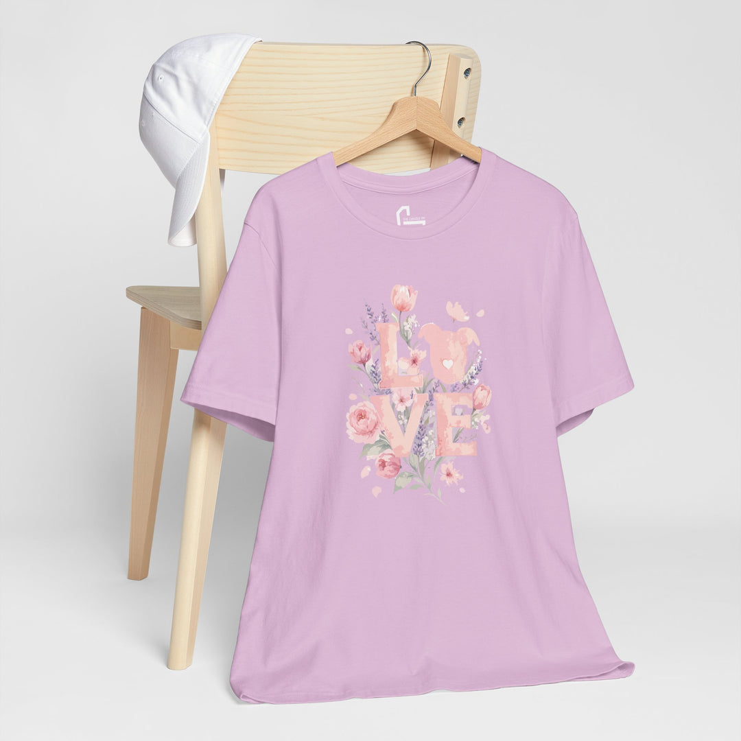 LOVE Floral Premium V3 Short Sleeve Tee