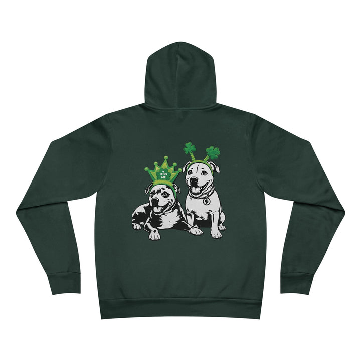 St. Patrick Pit Day V1 Sponge Fleece Pullover Hoodie