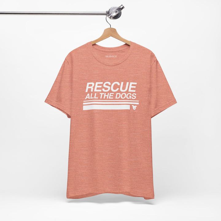 Rescue All The Dogs Unisex Short Sleeve T-shirt