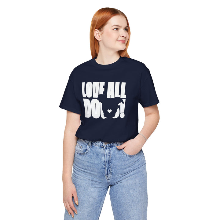 Love All Dogs V3 Unisex Short Sleeve T-shirt