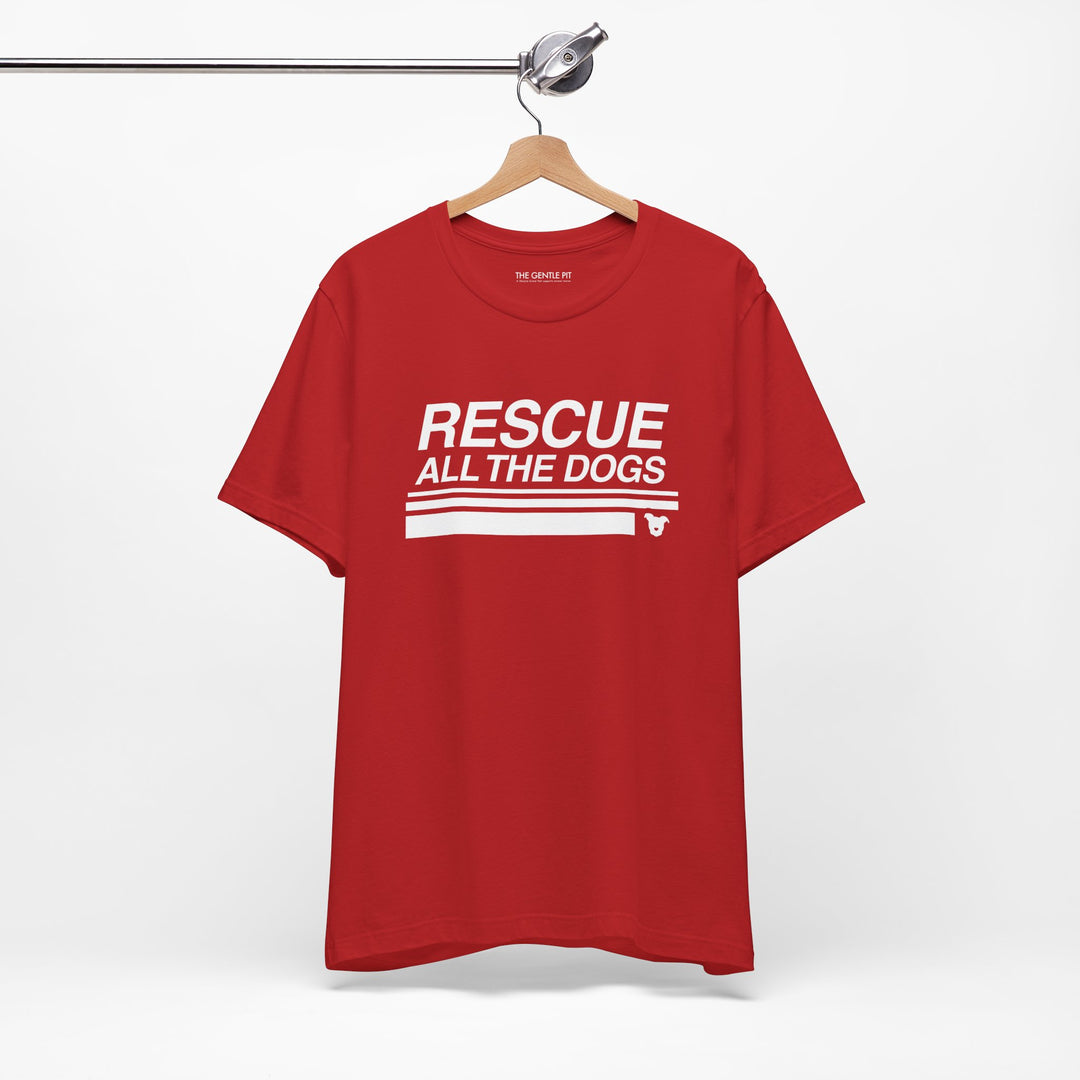 Rescue All The Dogs Unisex Short Sleeve T-shirt