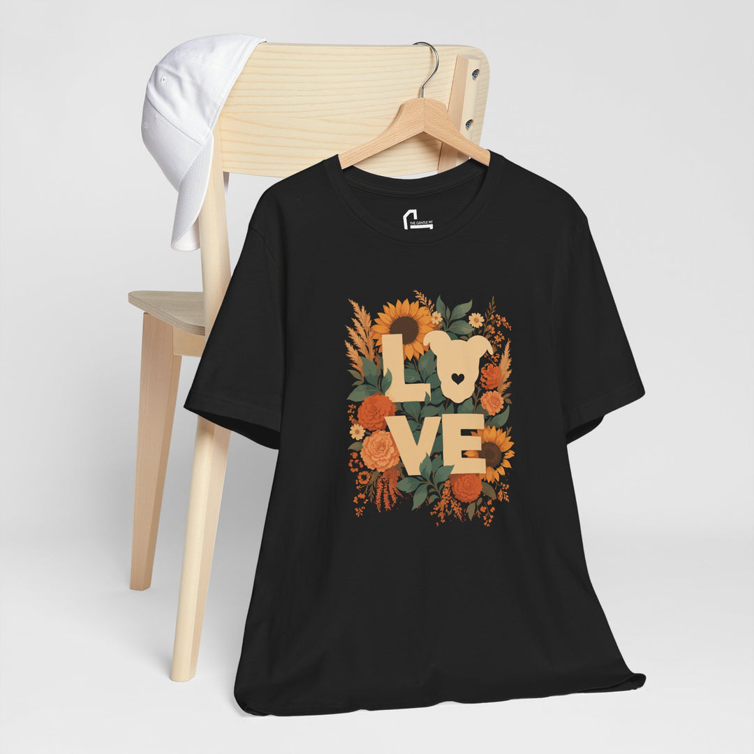LOVE Floral Premium V2 Short Sleeve Tee