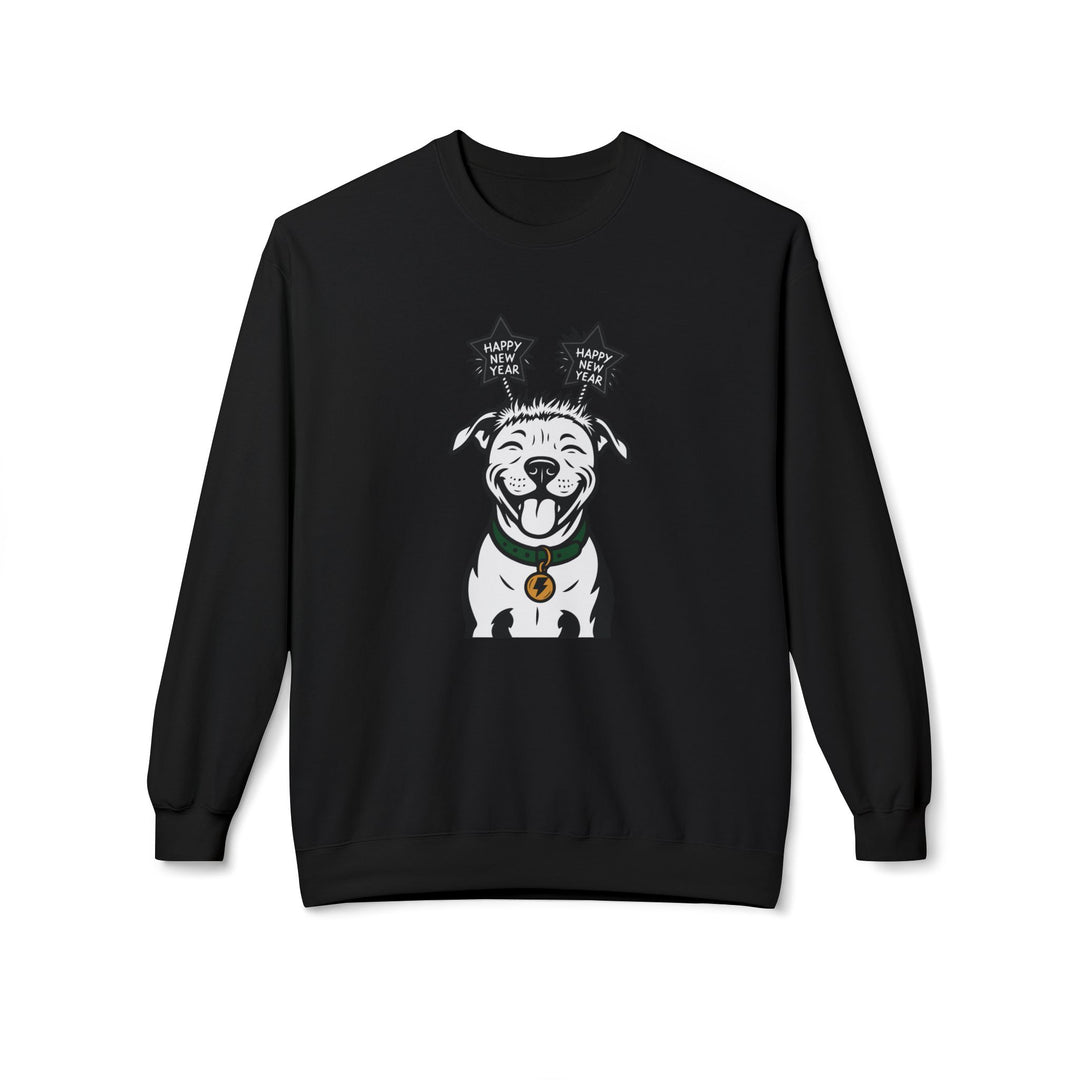 Happy New Year Pit LMTD. Softstyle Fleece Crewneck Sweatshirt