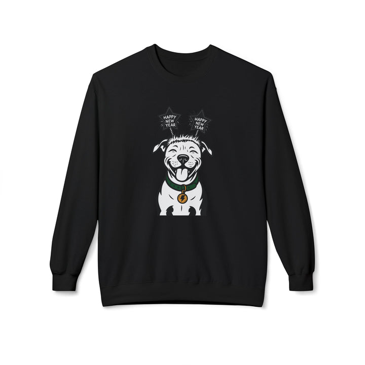 Happy New Year Pit LMTD. Softstyle Fleece Crewneck Sweatshirt