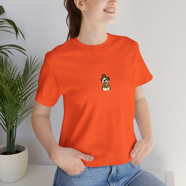 TGP Emoji Thanksgiving Unisex Short Sleeve T-shirt