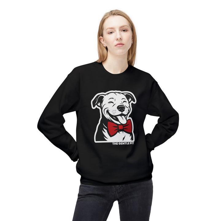 Gentle Baby Pit Sticker Softstyle Fleece Crewneck Sweatshirt