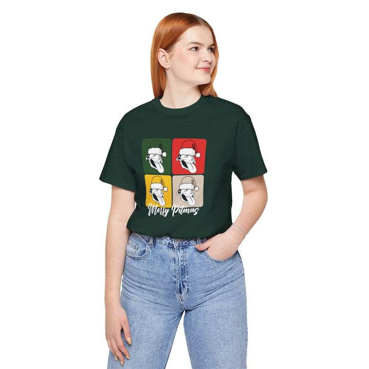 Merry Pitmas V5 Unisex Short Sleeve T-shirt