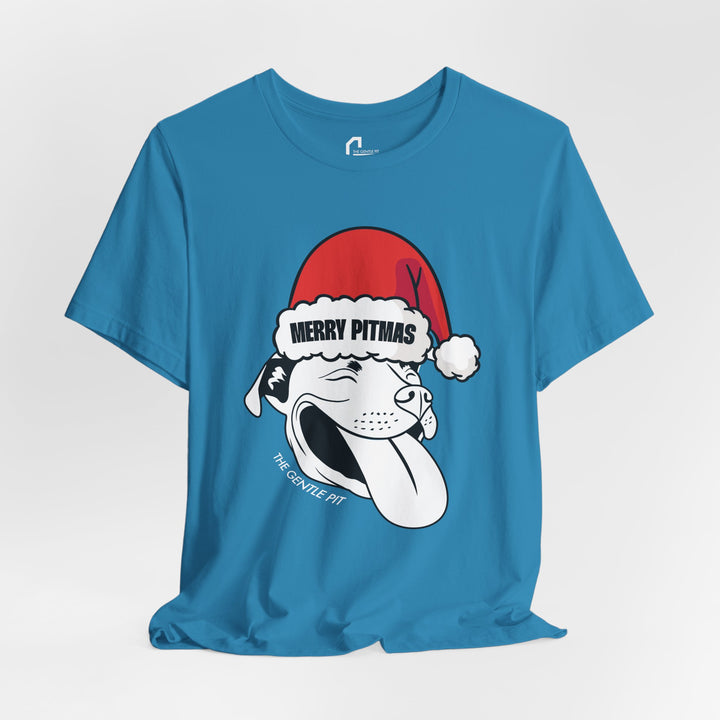 Merry Pitmas V2 Unisex Short Sleeve T-shirt