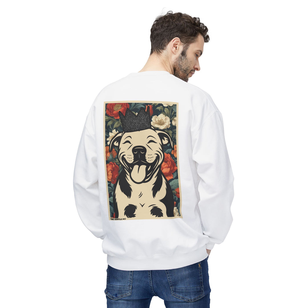 Baby Pit Floral Softstyle Fleece Crewneck Sweatshirt