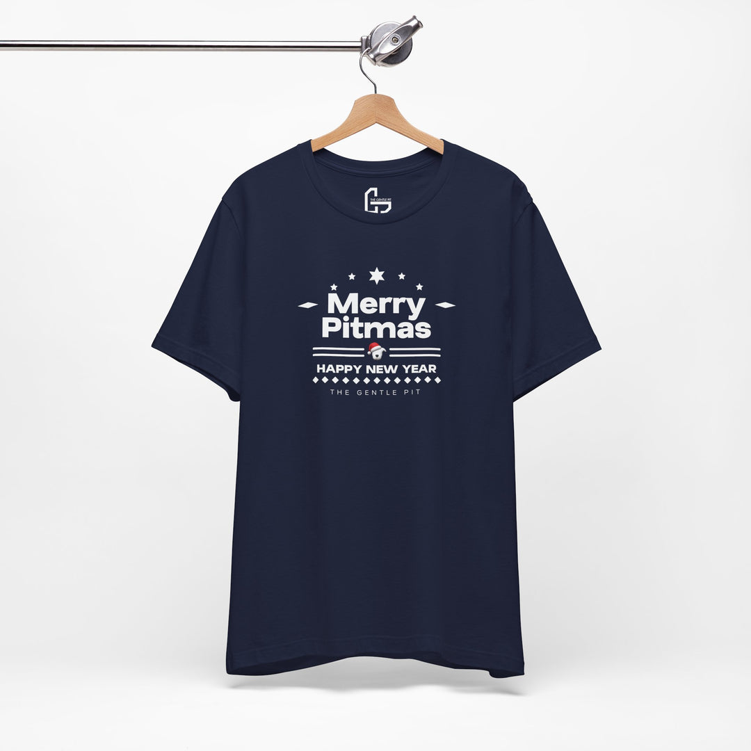 Merry Pitmas V5 Unisex Short Sleeve T-shirt