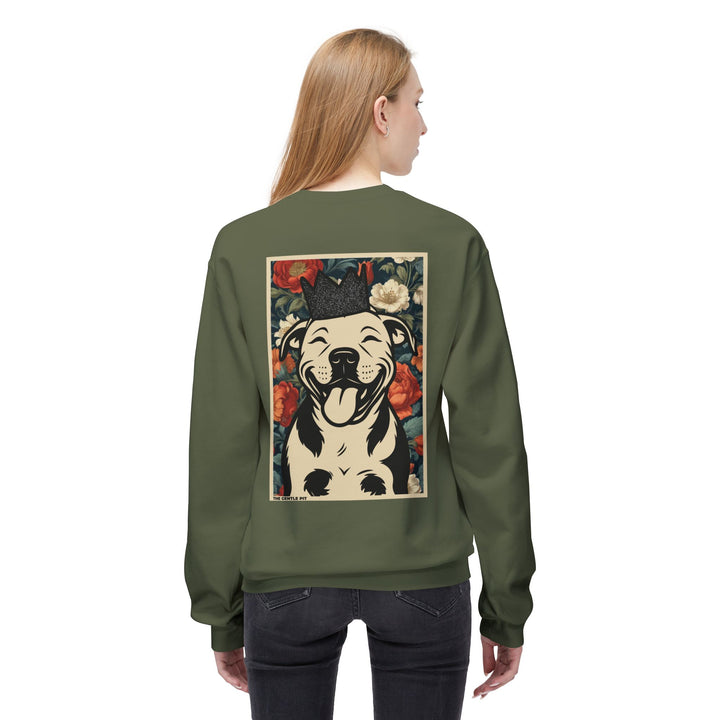 Baby Pit Floral Softstyle Fleece Crewneck Sweatshirt