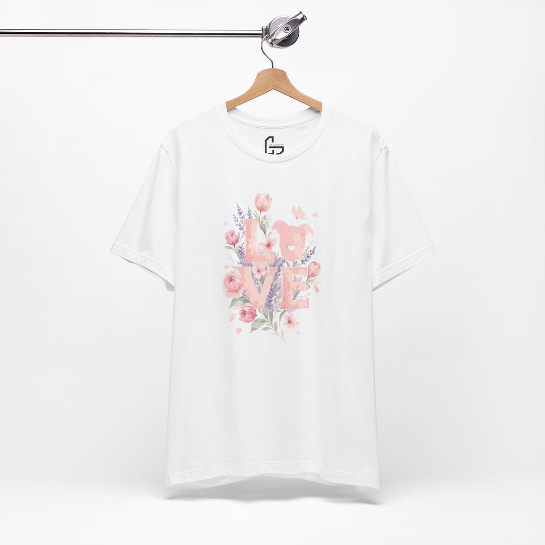 LOVE Floral Premium V3 Short Sleeve Tee